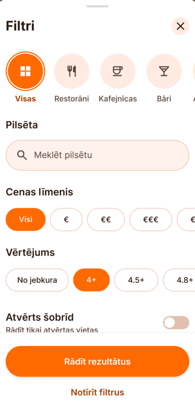 Smart filters
